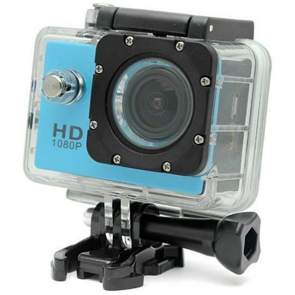 YOYOCAM กล้อง ติดหมวก กล้องรถ Action Camera มีจอ LCD คุ้มที่สุด HD 1080P กันน้ำ 30 เมตร มุมกว้าง 140° พร้อมอุปกรณ์ เคสกันน้ำ