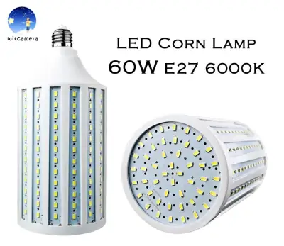 Photo Studio Photography LED 60W E27 5500K 204 Beads LED Corn Lamp Light Bulb Daylight