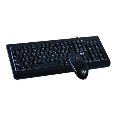MD-TECH คีย์บอร์ด (2in1) USB (K17+71) Black