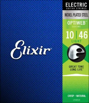 ELIXIR Electric Guitar Optiweb (Light, .10 - .046) #19052