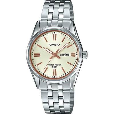Casio นาฬิกาข้อมือผู้หญิง สายสแตนเลส รุ่น LTP-1335 ของแท้ประกันศูนย์ Casio นาฬิกาข้อมือผู้หญิง สายสแตนเลส รุ่น LTP-1335 ของแท้ประกันศูนย์