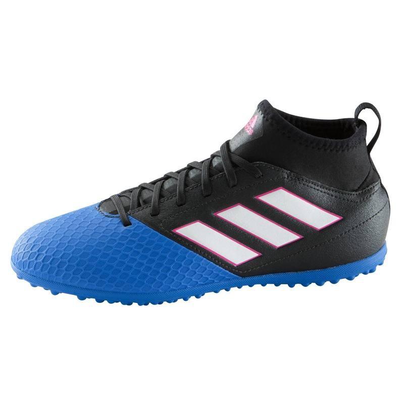 รองเท้า อดิดาส Adidas ของแท้ Model Junior ACE 17.3 Turf สีน้ำเงิน-ดำ รองเท้าสำหรับฟุตบอลหญ้าเทียม