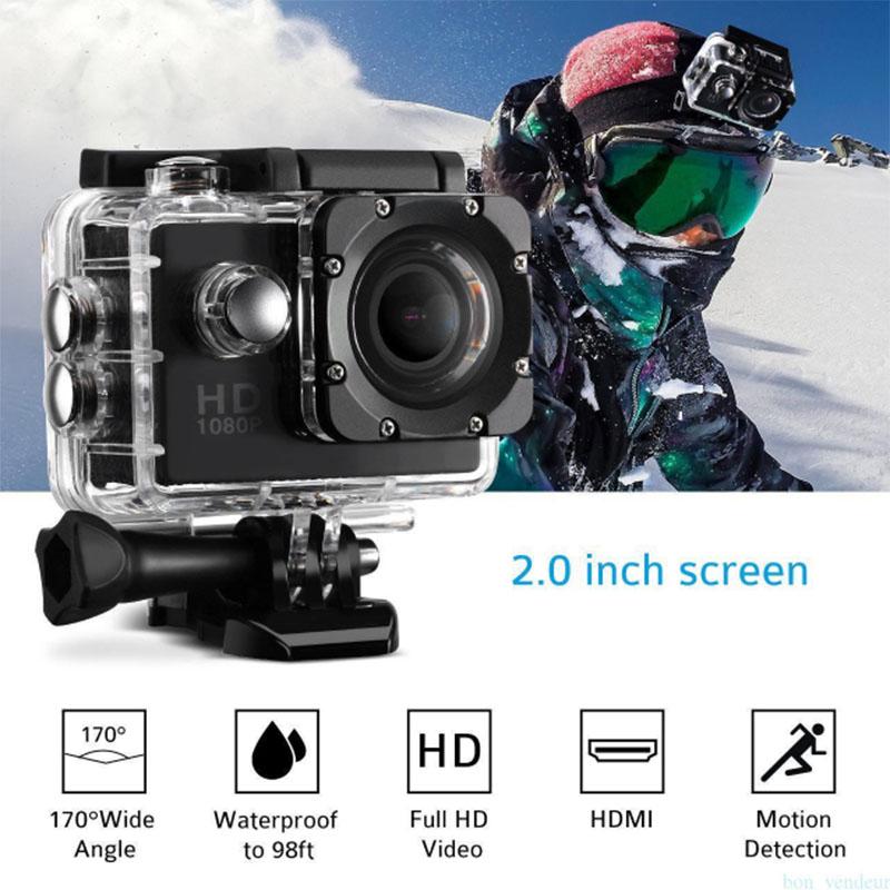 มุมมองเพิ่มเติมของสินค้า กล้อง  Camera Sport HD Full HD 1080P กล้องหน้ารถ กล้องติดหมวก กล้องรถแข่ง กล้องถ่ายรูป กล้องบันทึกภาพ กล้องถ่ายภาพ กล้องติด