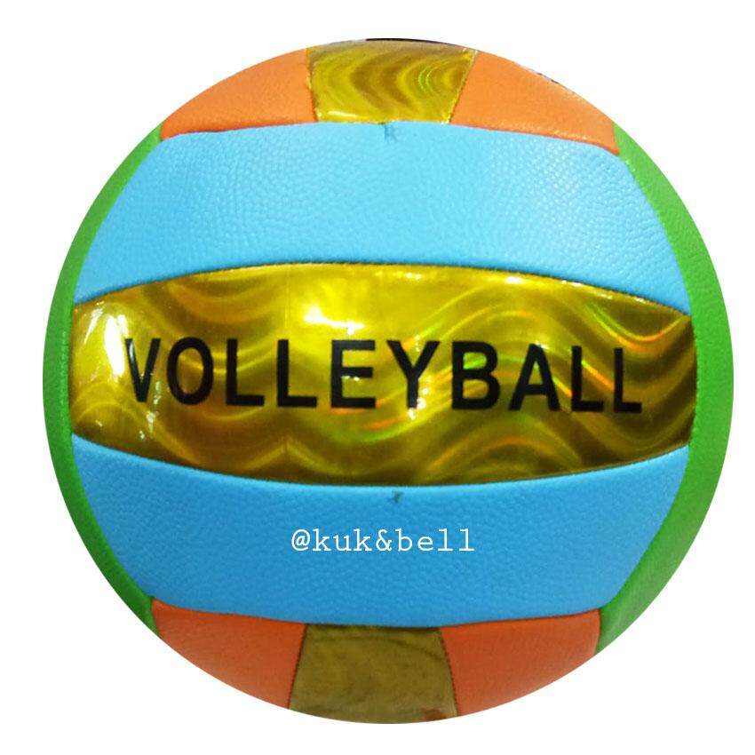 patipan toy บอลหนัง ลูกวอลเล่ย์บอล Volleyball แถมฟรี ตาข่ายใส่ลูกวอลเลย์บอล 799MD