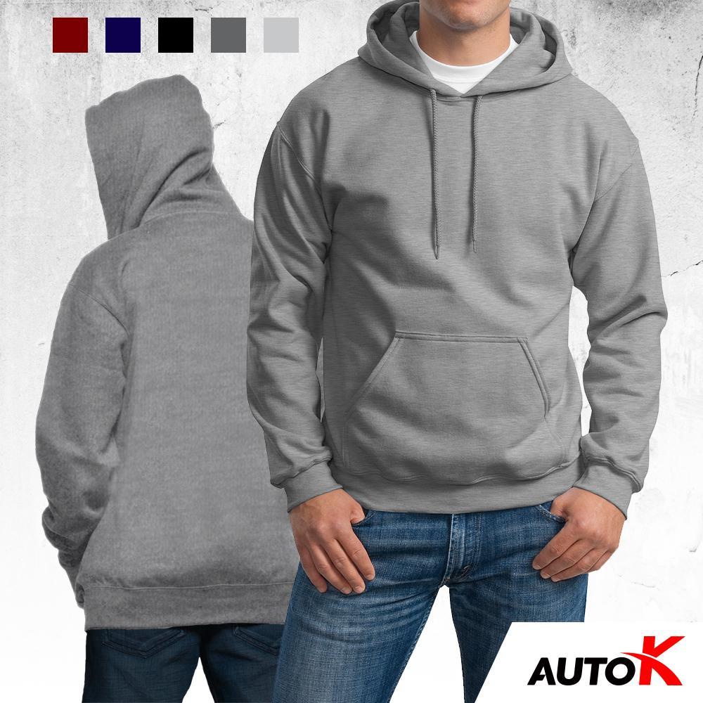 AUTO K เสื้อกันหนาวมีฮู้ดสีพื้น Freesize/ เสื้อสเวตเตอร์ เสื้อแจ็คเก็ต เสื้อกันหนาว เสื้อแขนยาว Hoodies