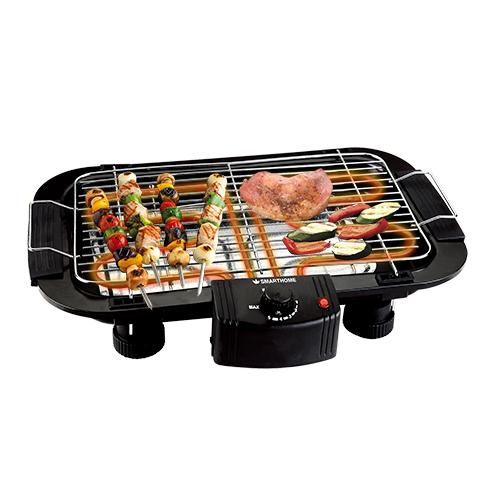 เตาปิ้งย่างไฟฟ้า ไร้ควัน เตาย่างบาร์บีคิวไฟฟ้า SMART HOME รุ่น SM-BBQ2000, Electric BBQ, Electric Grill