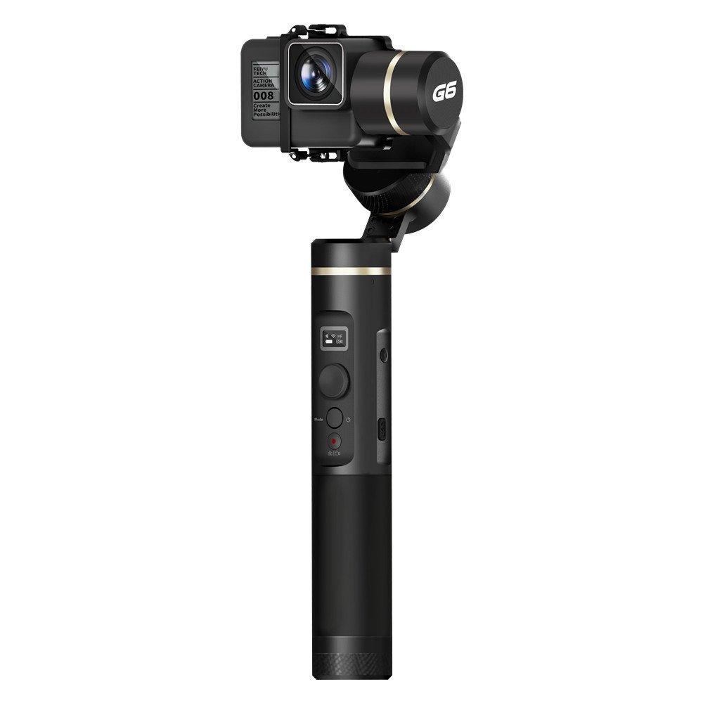 Feiyutech G6 3 Axis Splash Proof WIF bluetooth OLED Handheld Gimbal for GoPro Hero 7/6/5/4/3/Session, Sony RX0, Yi Cam 4K, AEE Action camera