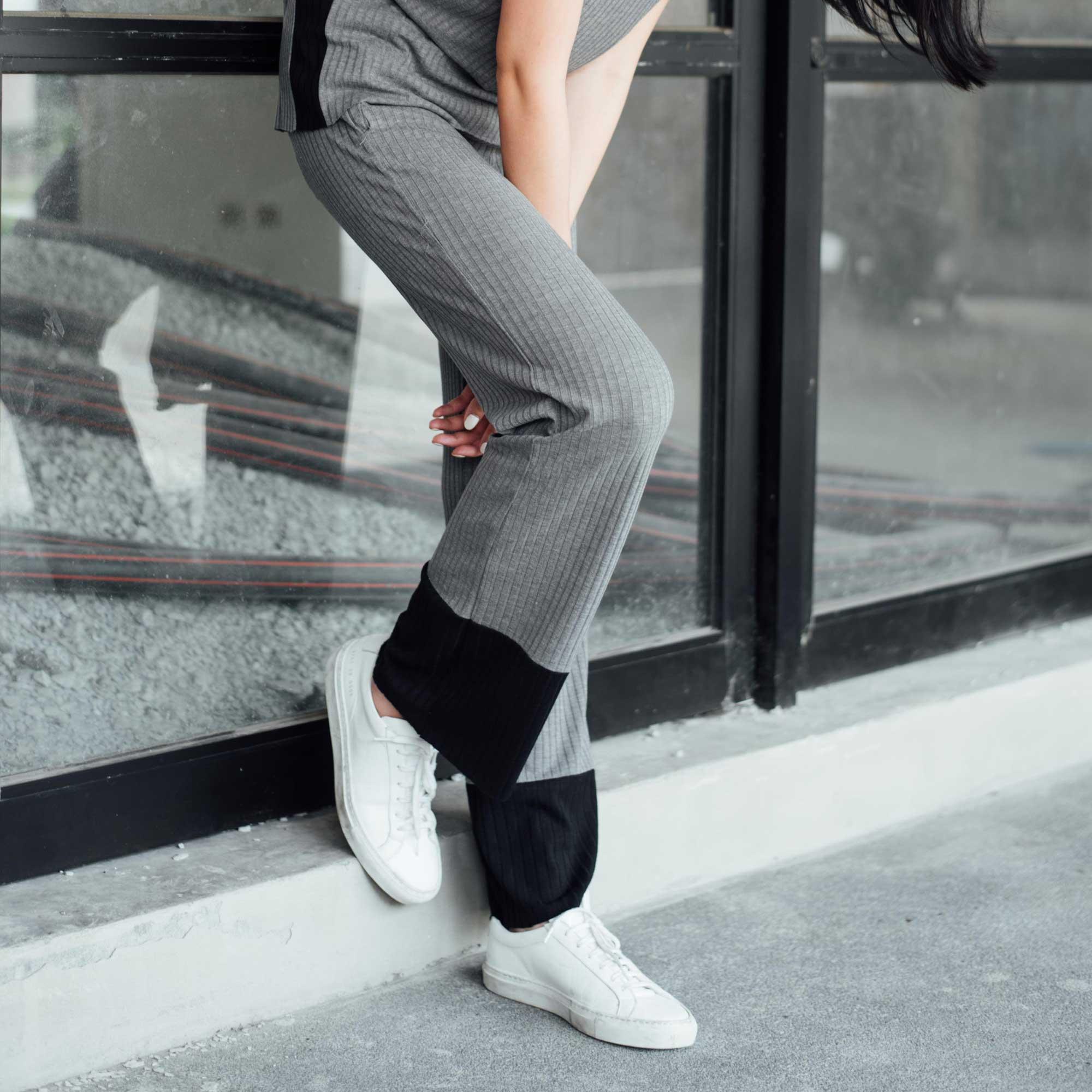 picht Color Block Trousers - กางเกงขายาว ทรงตรง