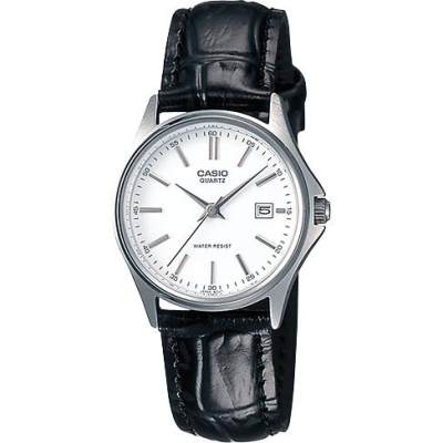 Casio นาฬิกาข้อมือผู้หญิง สายหนังแท้ รุ่น LTP-1183