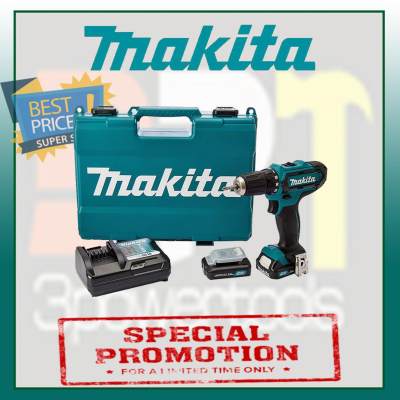 ดูภาพ สว่านกระแทกไร้สาย ยี่ห้อ MAKITA รุ่น HP331DWYE (12V.MAX 1.5AH) เพิ่มเติม สว่านกระแทกไร้สาย ยี่ห้อ MAKITA รุ่น HP331DWYE (12V.MAX 1.5AH)