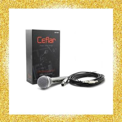 Ceflar Microphone ไมค์โครโฟน รุ่น CM-001 (สีดำ)