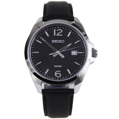 ดูภาพ Karnvera Shop นาฬิกาข้อมือผู้ชาย Seiko Classic Mens Watch Leather Black dial SUR215P1 เพิ่มเติม Karnvera Shop นาฬิกาข้อมือผู้ชาย Seiko Classic Mens Watch Leather Black dial SUR215P1