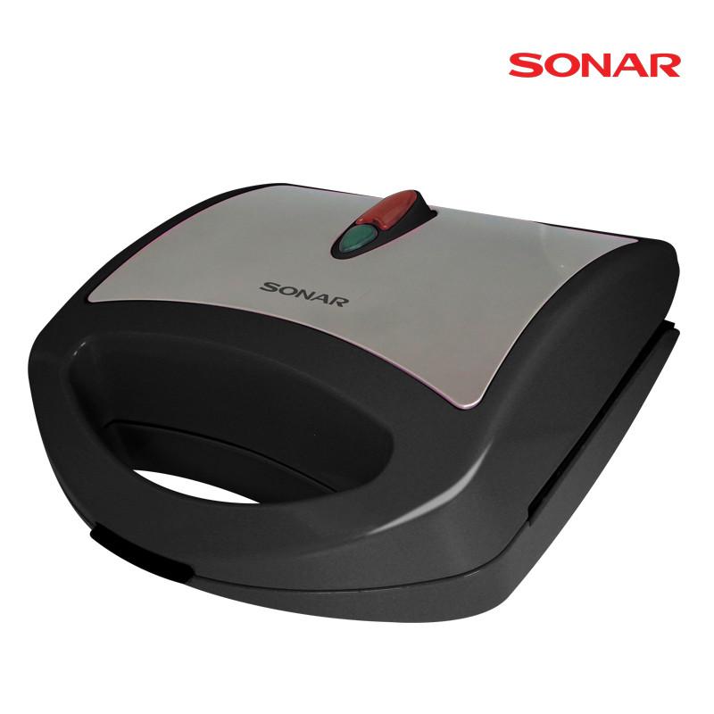 SONAR เครื่องทำวาฟเฟิลฮอทดอก SW-158 - ดำ Waffle Makers