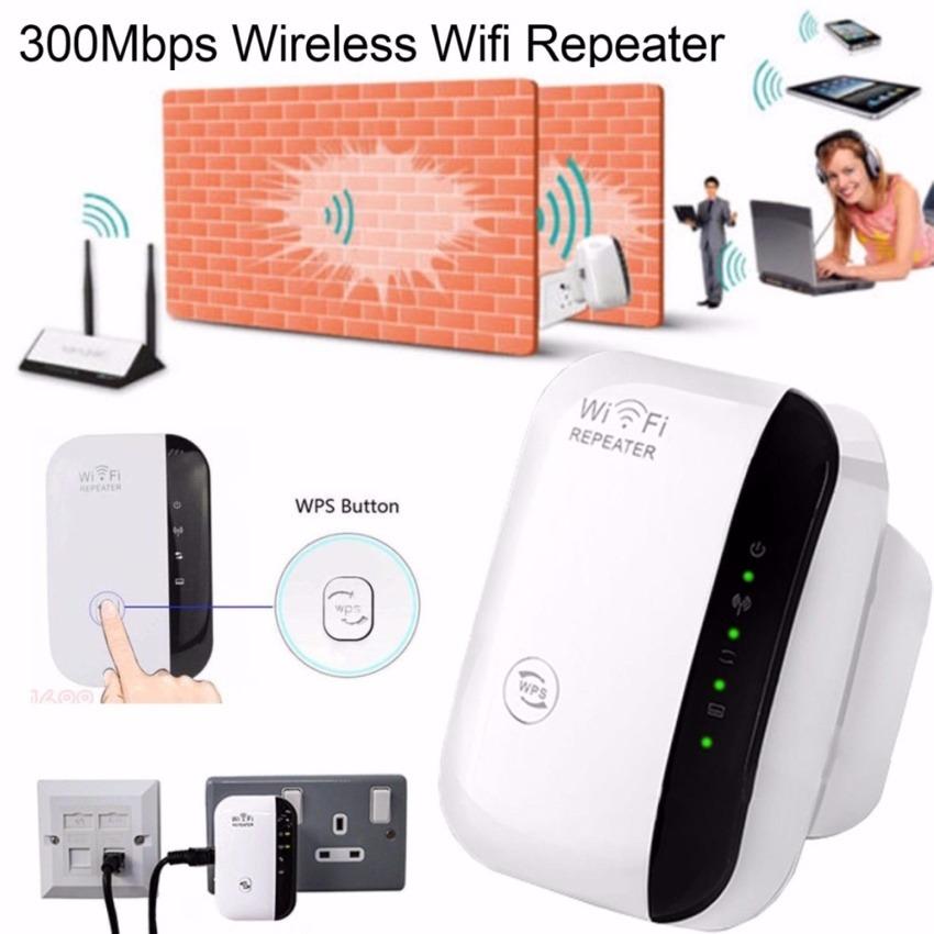 ดูดสัญญาณ WiFi ง่ายๆ แค่เสียบปลั๊ก Best Wireless-N Router 300Mbps Universal WiFi Range Extender Repeater High Speed