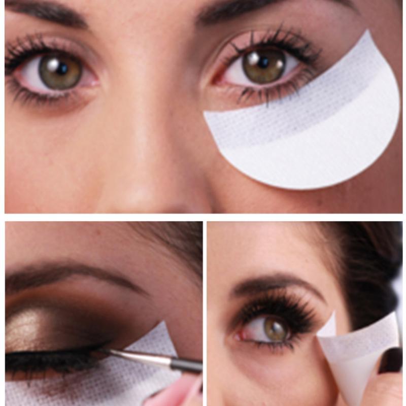 20ชิ้น  อุปกรณ์แต่งหน้า อายแชโดว์ Eyelash Patch Under Eye Pad Extension Makeup Tool