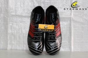 สินค้า Starwave รองเท้า ฟุตบอล Football Shoes SF64 เบอร์ 5-8.5 สีดำ