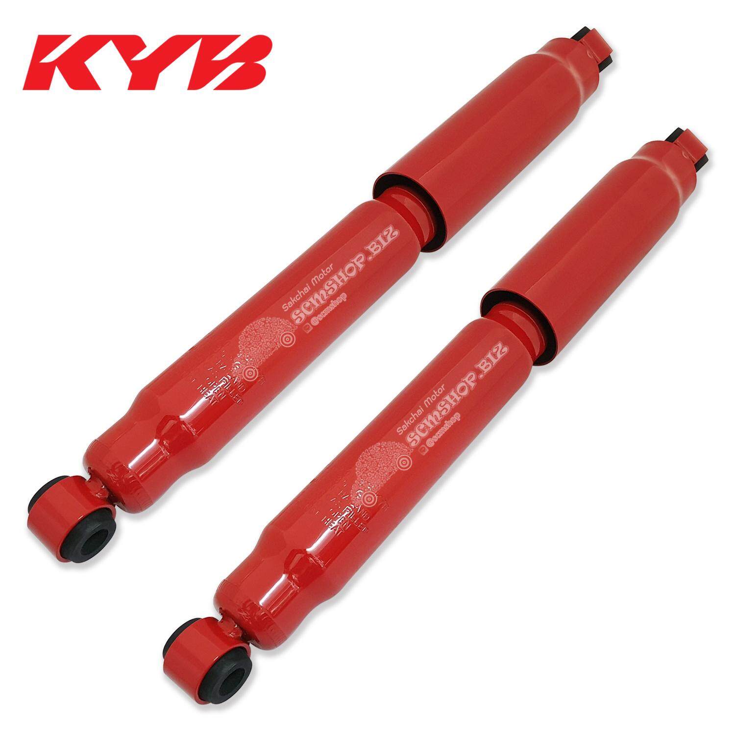 โช้คอัพหลัง ISUZU D-MAX 4X4 แก๊สกึ่งน้ำมัน SUPER RED KAYABA (KIG-2011H) (8454002-D) 1 คู่