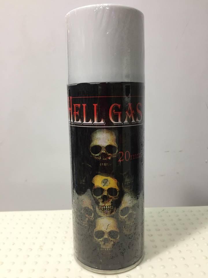 แก๊สปืนบีบีกัน HELL GAS 400 ml. สำหรับปืนบีบีกันชนิดแรง