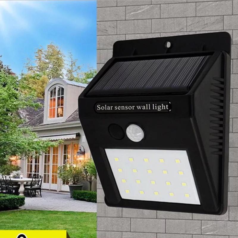Solar motion sensor light ไฟติดผนังโซล่าเซลล์พลังงานแสงอาทิตย์ 20 led Solar motion sensor light ไฟติดผนังโซล่าเซลล์พลังงานแสงอาทิตย์ 20 led