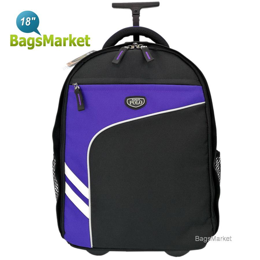 BagsMarket กระเป๋าเดินทาง Romar Polo กระเป๋า กระเป๋าเป้ล้อลาก Code R123418