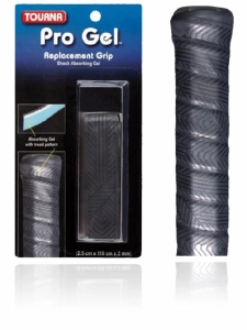 ราคาPro Gel 2.0mm. กริปพันด้ามชั้นใน ไม้เทนนิส ไม้แบดมินตัน Replacement grip (สีดำ)