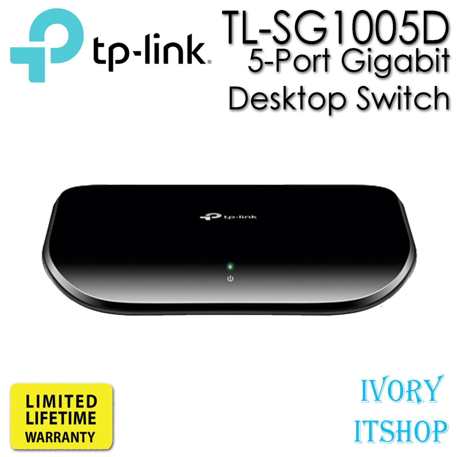 TP-Link TL-SG1005D 5-Port Gigabit Desktop Switch SG1005D/ivoryitshop