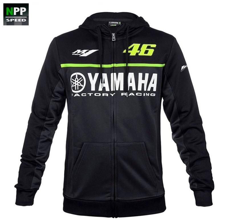 เสื้อฮู้ด YAMAHA 46 ดำ-เทา