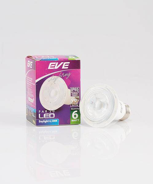 EVE หลอดแอลอีดี พาร์20 6 วัตต์ เดย์ไลท์ E27 LED PAR20 6w daylight E27 ขาว