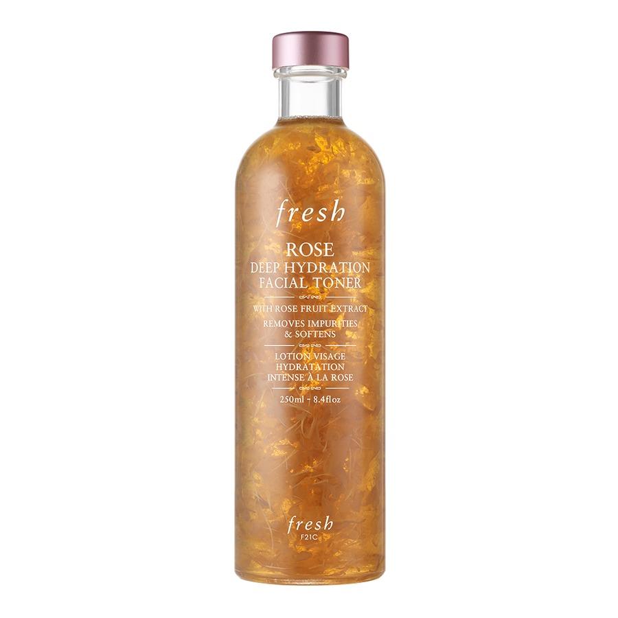 Fresh Rose Deep Hydration Facial Toner 250ml เผยผิวเนียนนุ่มชุ่มชื้นราวกลีบกุหลาบ