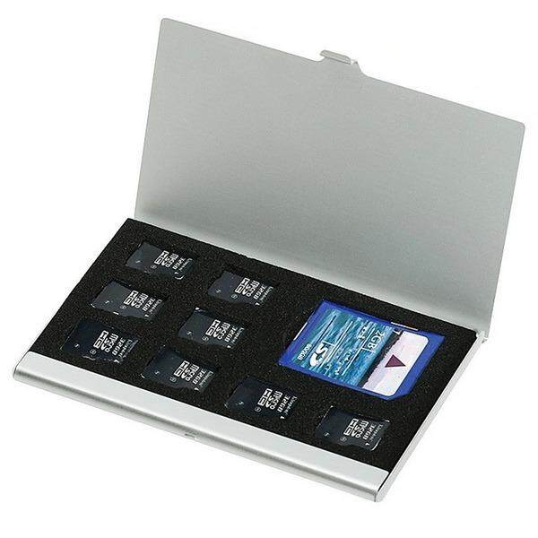 MATTEO กล่องอลูมิเนียมใส่ Sim Card TF SD Memory Card 2143 2144