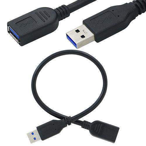USB 3.0 Super Speed A Male to A Female AM AF Extension Cable Extender Cord(0.3m/0.5m)