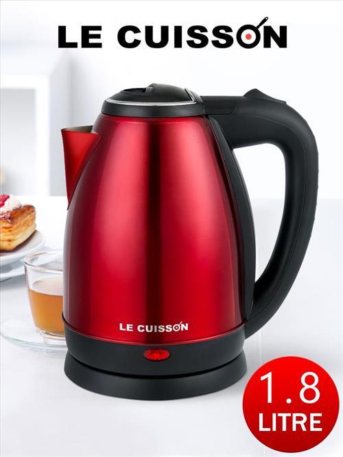 LE CUISSON กาต้มน้ำสแตนเลสไร้สาย ขนาด 1.8 ลิตร 1500 วัตต์ ส่งฟรีทั่วไทย