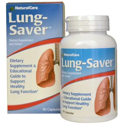 (ดูแลปอด)Natural Care, Lung-Saver, 60 Capsules