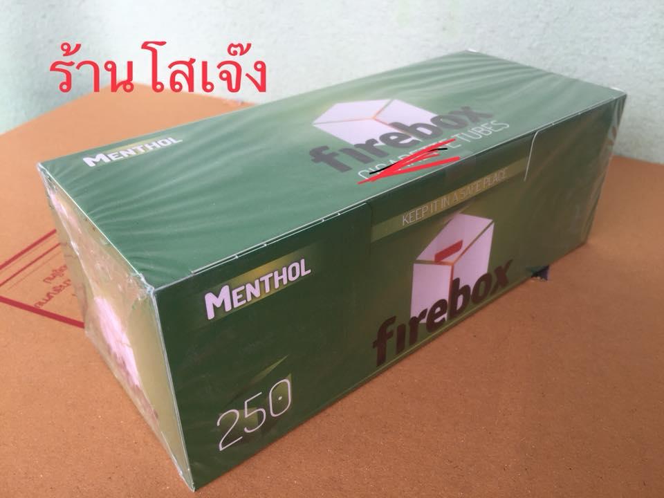 ก้นกรองเย็นเมนทอล firebox 250 หลอดเปล่า/กล่อง จำนวน 1 กล่อง FILTER 15 mm ใช้ได้กับเครื่องอัด หลอด ก้นกรองเปล่า มาตรฐานทั่วไป : image ก้นกรองเย็นเมนทอล firebox 250 หลอดเปล่า/กล่อง จำนวน 1 กล่อง FILTER 15 mm ใช้ได้กับเครื่องอัด หลอด ก้นกรองเปล่า มาตรฐานทั่วไป