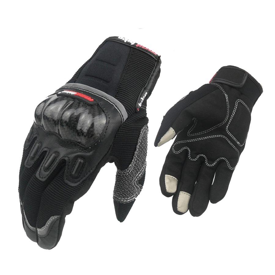 Eighty Eight ถุงมือมอเตอร์ไซค์ ทัชสกรีนได้ รุ่น EMG08 (Black)