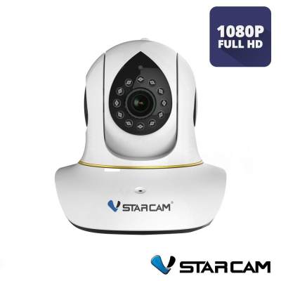 Vstarcam C38s ความชัด 2MP 1080P HD กล้องวงจรปิดไร้สาย ภายใน พูดตอบโต้กันได้  มีเซนเซอร์จับความเคลื่อนไหว WIFI IP Camera Indoor IR Cut ONVIF รองรับ SD card 128 GB