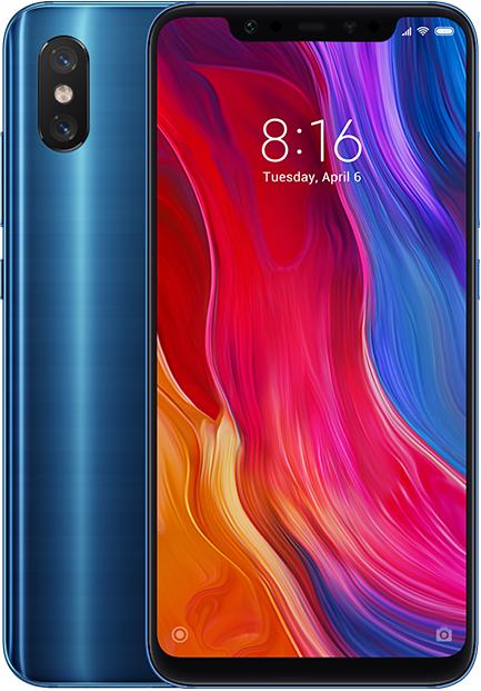 การใช้งาน  เชียงใหม่ Xiaomi Mi 8  6GB + 128GB  Blue