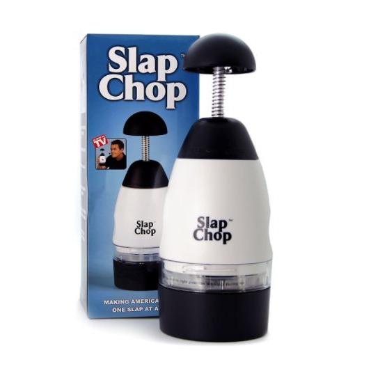 เครื่องสับแหลก เครื่องสับผัก ผลไม้ สแลป ช้อป Slap Chop (สีขาว) x 1 อัน