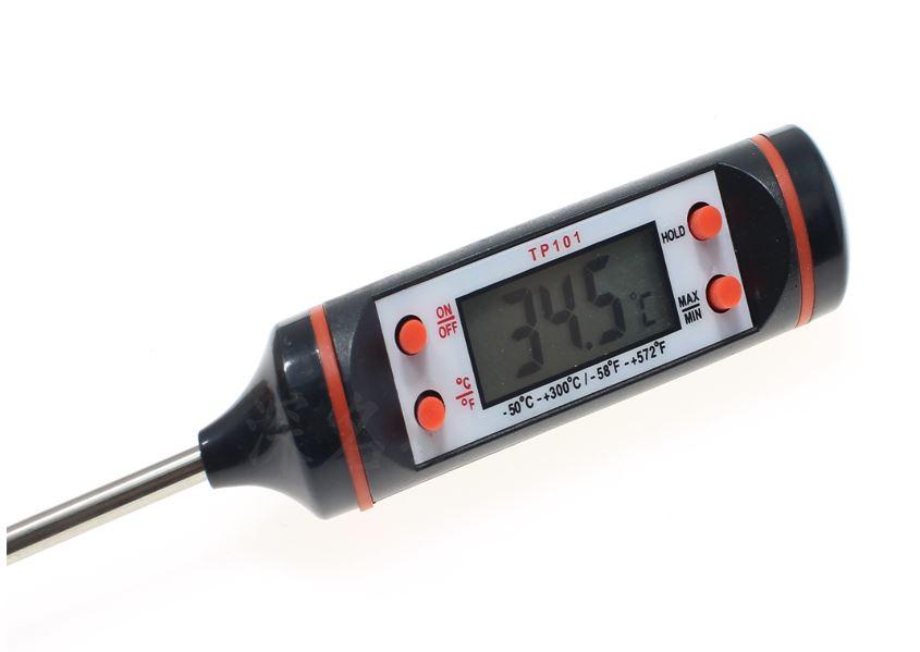 เทอร์โมมิเตอร์วัดอุณหภูมิอาหารแบบปากกา digital thermometer ที่วัดอุณหภูมิ แบบดิจิตอล สำหรับอาหาร และเครื่องดื่ม