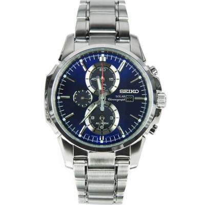 ดูภาพ Karnvera Shop นาฬิกาข้อมือชาย Seiko SSC085P1 Seiko Solar Alarm Chronograph Men's Watch - Silver <br/>เพิ่มเติม Karnvera Shop นาฬิกาข้อมือชาย Seiko SSC085P1 Seiko Solar Alarm Chronograph Men's Watch - Silver