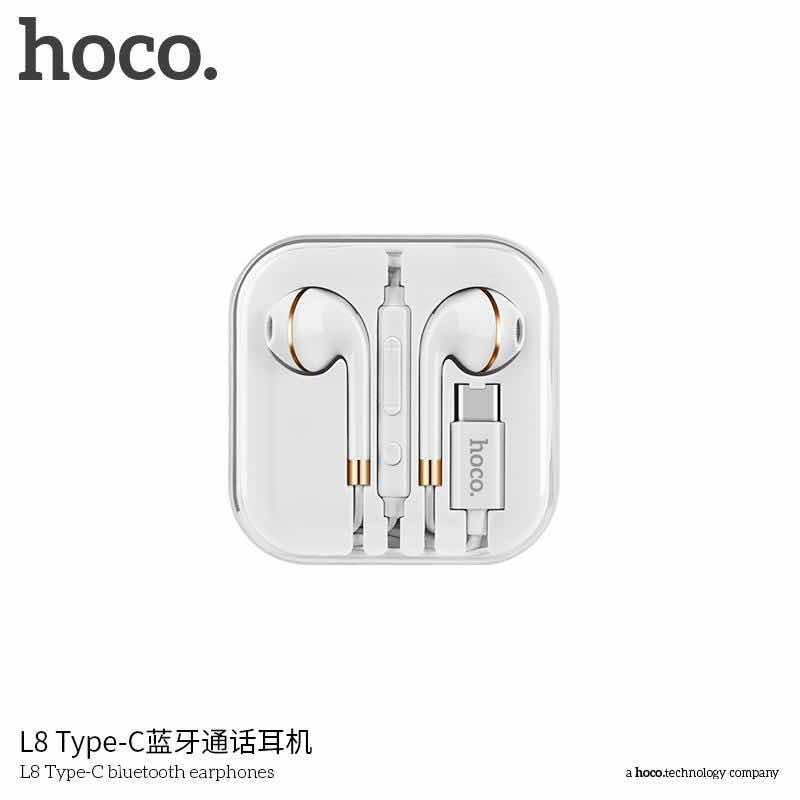 Hoco L8 Type-C Bluetooth Earphone !! หูฟัง Small Talk สำหรับ ช่อง Type-C ?hoco แท้)