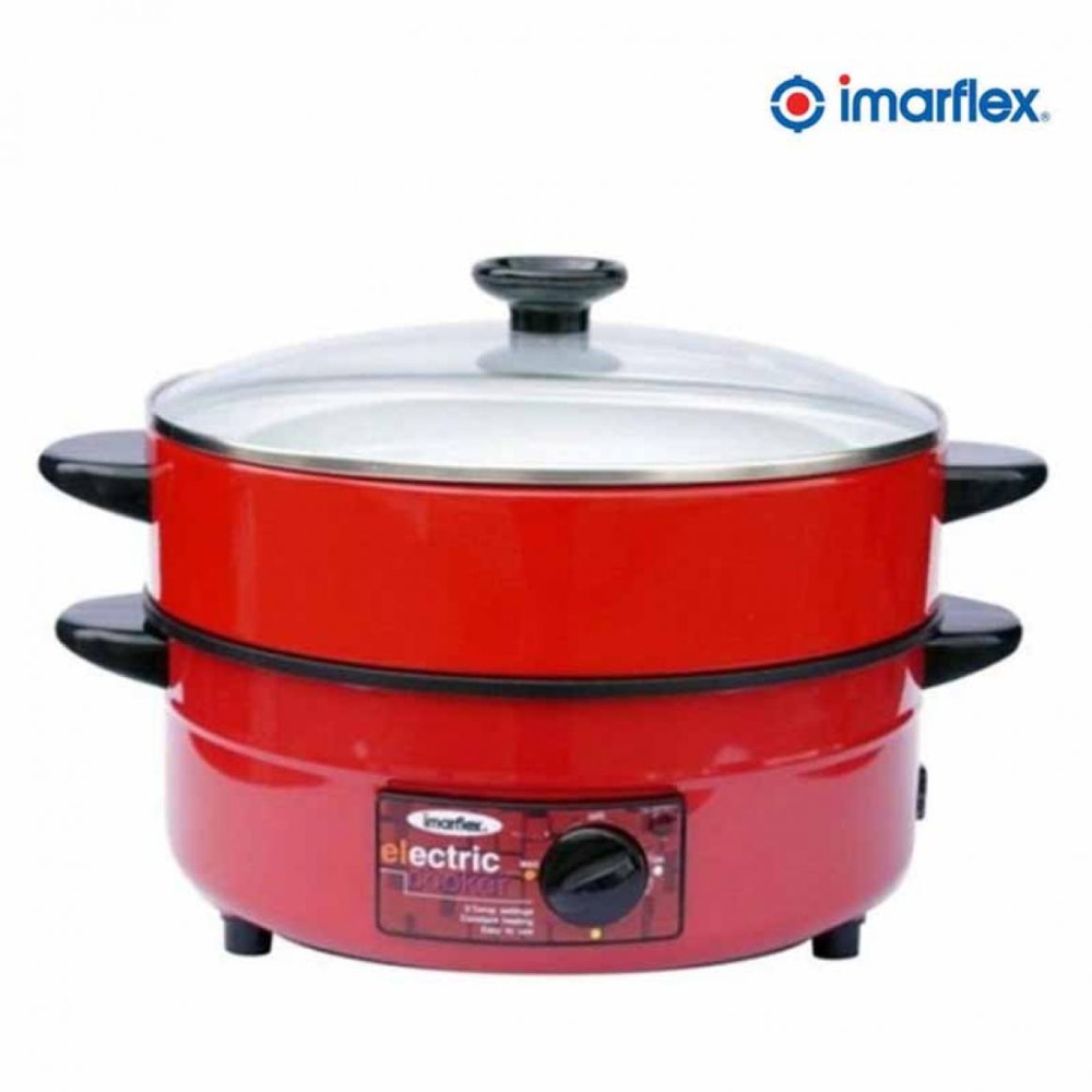 กระทะไฟฟ้า Imarflex รุ่น IP-137 3 ลิตร Electric Pan  Gill Pans