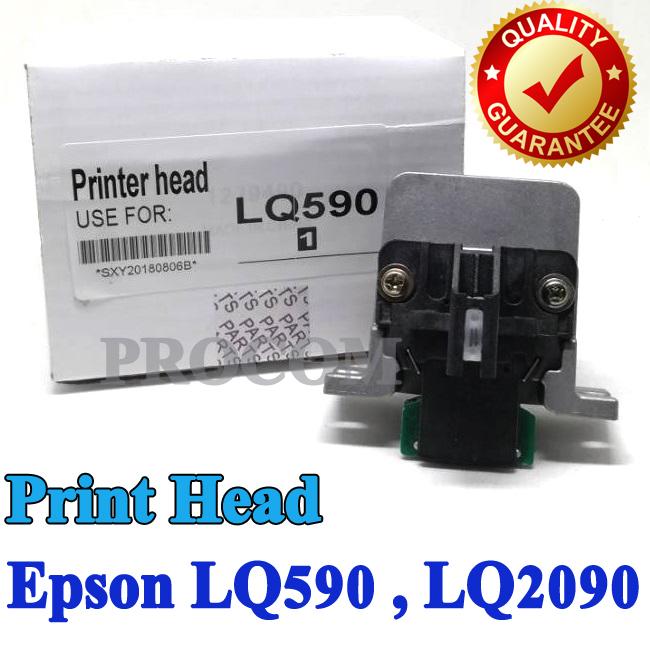 หัวเข็ม (Dotmatrix printhead) Print head Printhead  สำหรับ Epson LQ590 , LQ2090,LQ-590,LQ-2090  dot-matrix printer จำนวน 1 หัว
