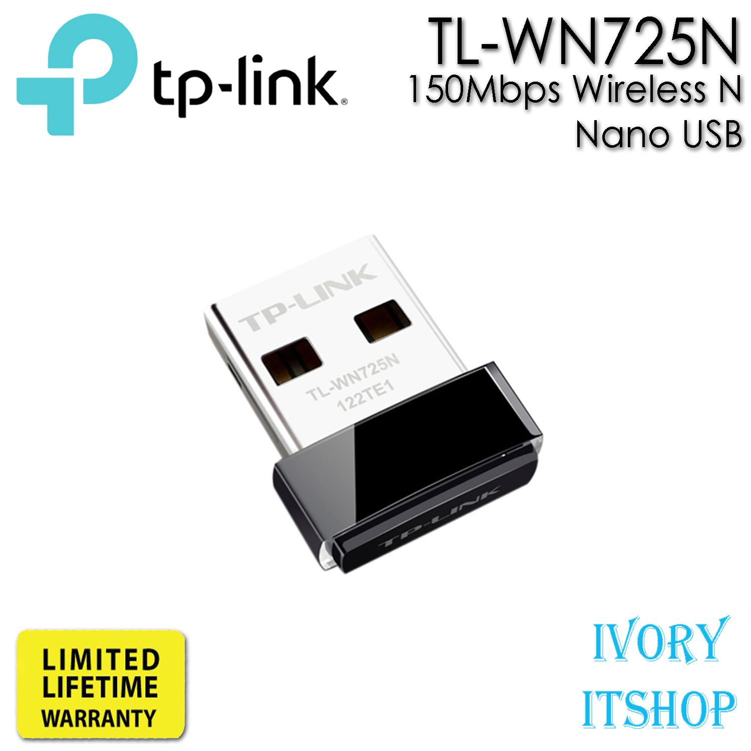 TP-LINK TL-WN725N150Mbps Wireless N Nano USB WN725N/ivoryitshop
