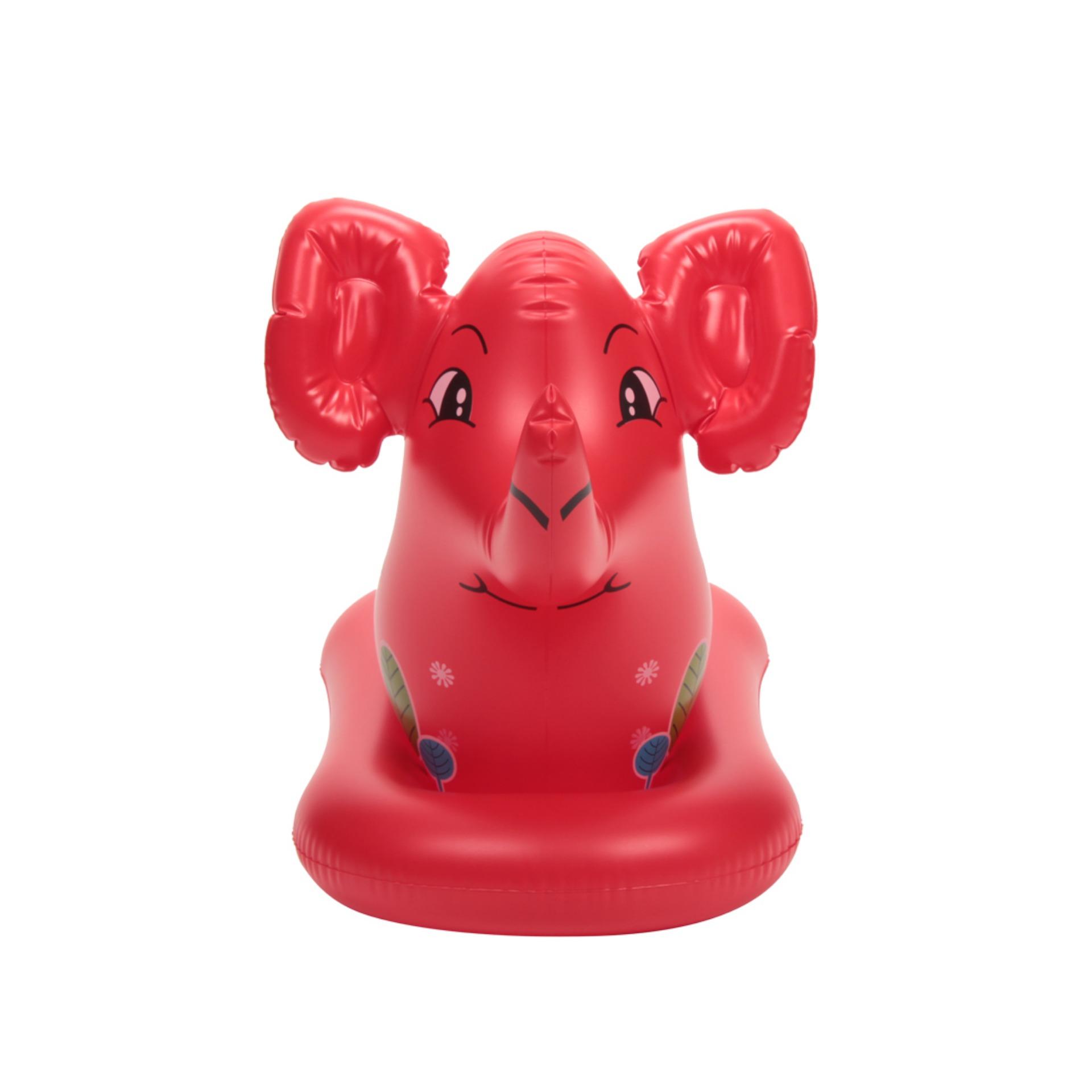 ช้างโยกเยก-สีแดง Rocking Little Elephant-Red