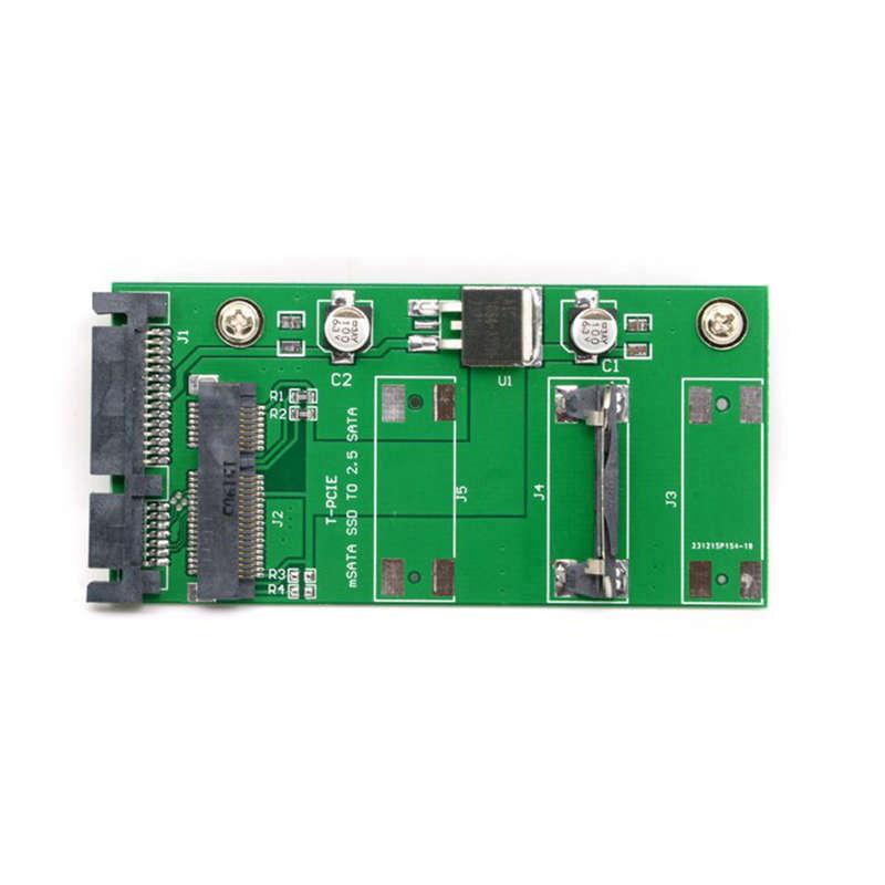 Msata Pci-E Ssd 50Mm To 2.5 Inch Sata Converter Adapter Card