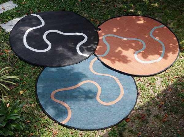 Pdm Multi-Purpose Mat, Flume Round Pattern, 170X170 Cm. ราคา 2,900 บาท*ส่งฟรี