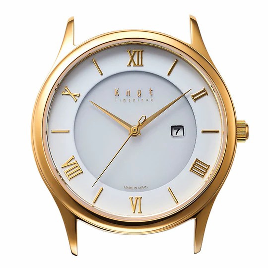 KNOT | นาฬิกาข้อมือ Small Solar ของแท้ (ผลิตในประเทศญี่ปุ่น ) Made in Japan รุ่น CS-32YGWH ราคา 7,150 บาท*ส่งฟรี