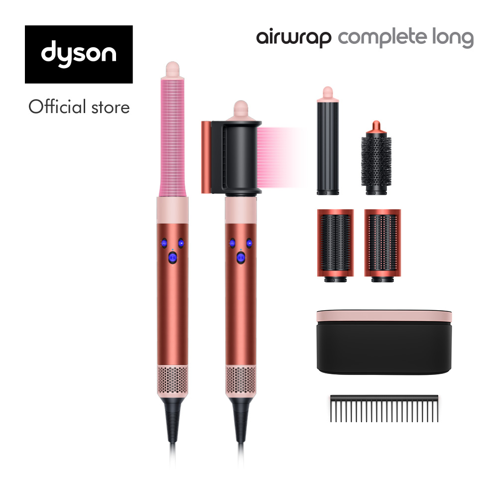Dyson Airwrap ™ multi-styler Complete Long  (Strawberry Bronze/Blush Pink) อุปกรณ์จัดแต่งทรงผม ราคา 22,900 บาท*ส่งฟรี