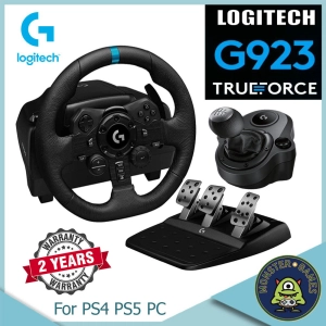 ภาพหน้าปกสินค้าพวงมาลัย + เกียร์ Logitech G923 ประกันศูนย์ 2 ปี !!!!! (LOGITECH G923 Wheel + Logitech Shifter)(LOGITECH G923 TRUEFORCE SIM RACING WHEEL)(Shifter Logitech)(พวงมาลัย Logitech G923)(เกียร์ Logitech) ซึ่งคุณอาจชอบสินค้านี้